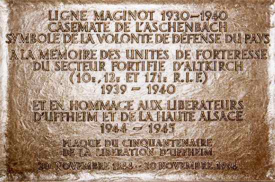 Plaque commémorative